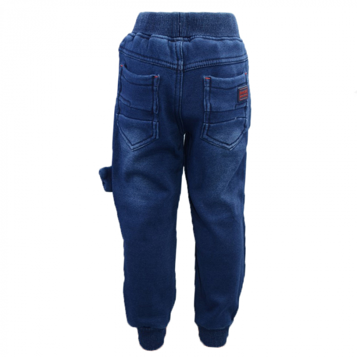 Pantaloni imblaniti pentru baieti Happy House HB-8535-A, Albastru [2]