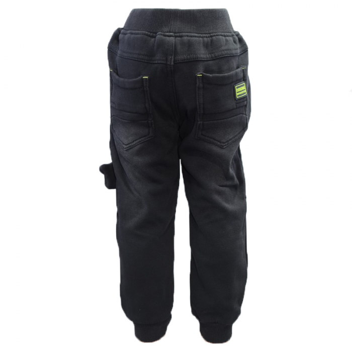 Pantaloni imblaniti pentru baieti Happy House HB-8535, Negru [2]