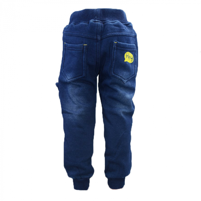 Pantaloni imblaniti pentru baieti Happy House HB-8536, Albastru [2]