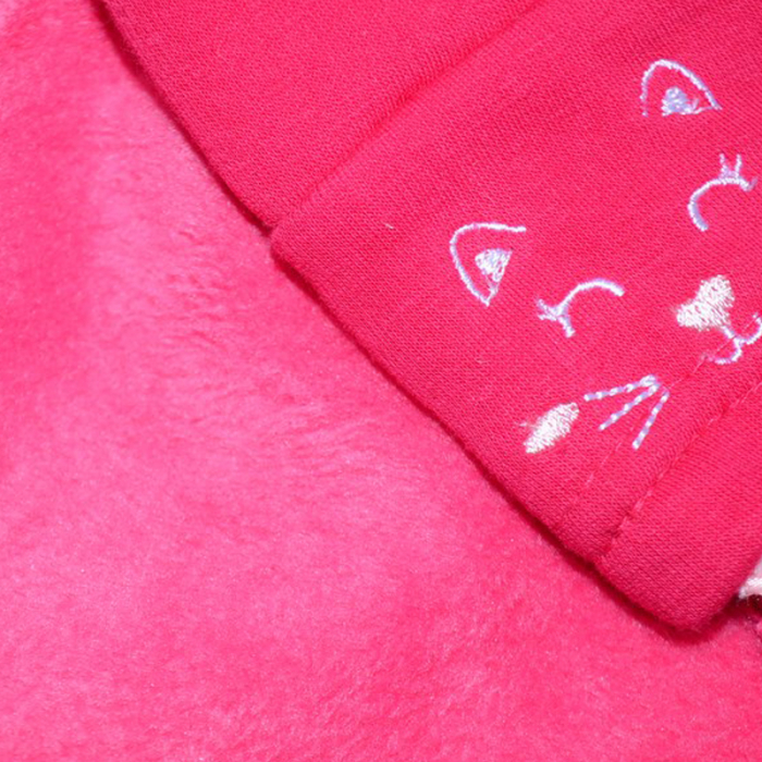 Pantaloni imblaniti pentru fete Happy House FOFO 135-C-86, Fucsia [4]