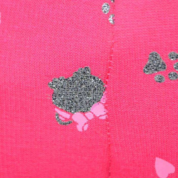Colanti imblaniti pentru fete Happy House FOFO125-86, Fucsia [4]