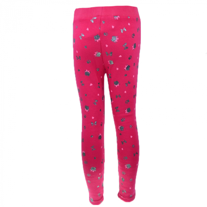 Colanti imblaniti pentru fete Happy House FOFO125-86, Fucsia [2]