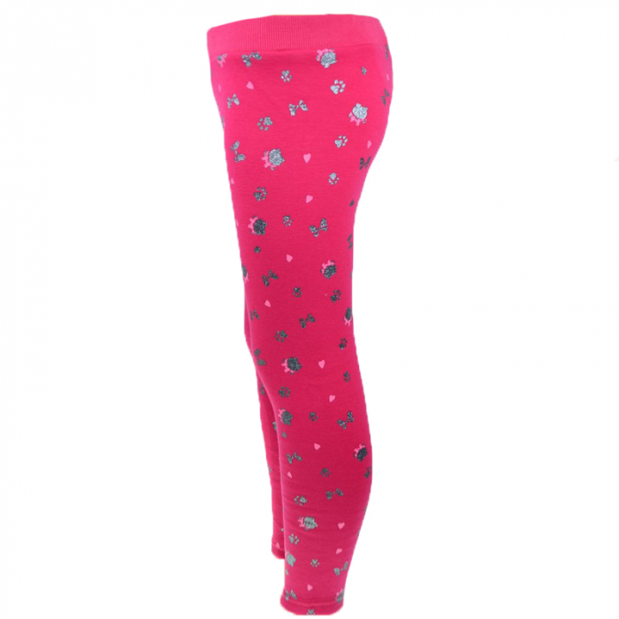 Colanti imblaniti pentru fete Happy House FOFO125-86, Fucsia [3]