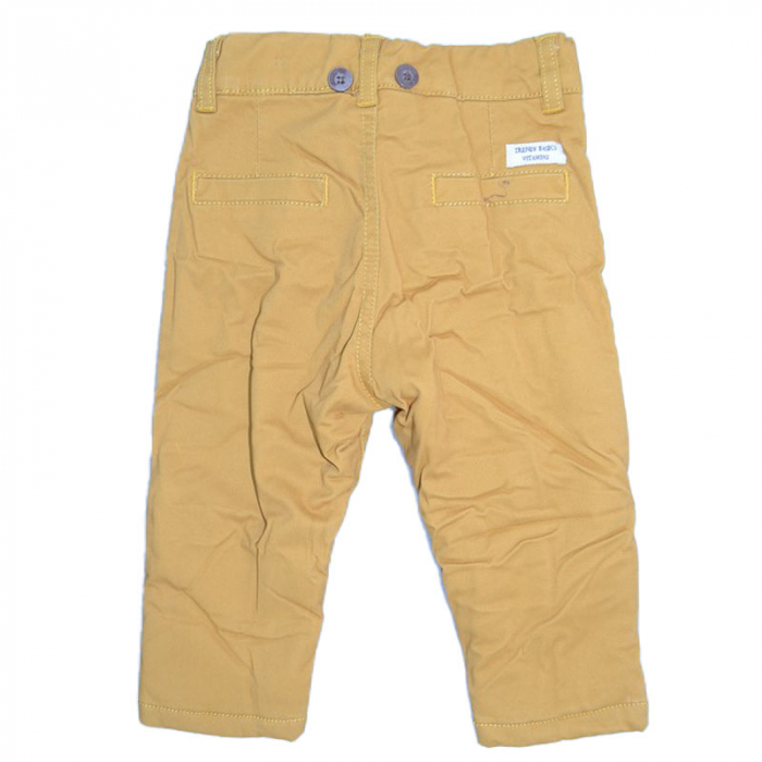 Pantaloni vatuiti pentru baieti Vitamins Baby BL1001-68, Galben [2]