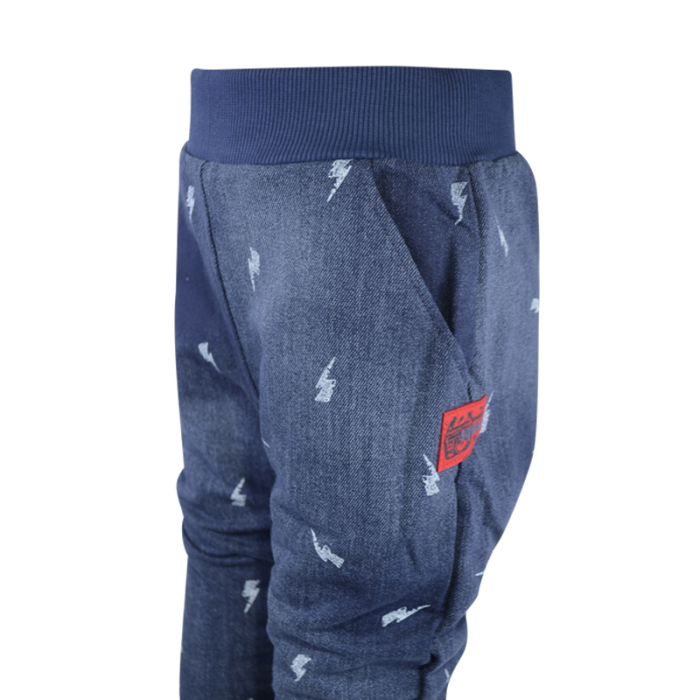 Pantaloni pentru baieti Atut 8395-128, Bleumarin [3]