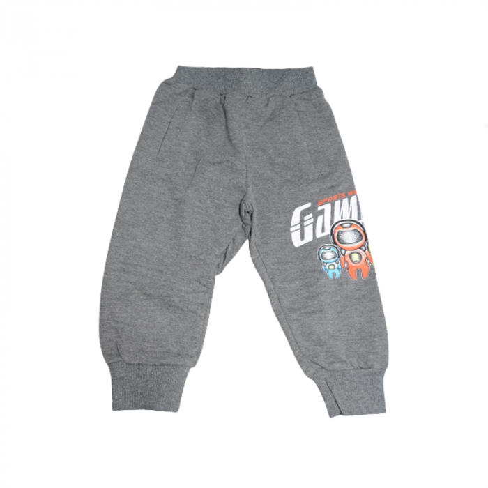 Pantaloni pentru baieti Happy House WB-3008, Gri [1]