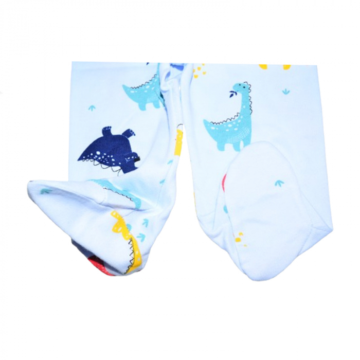 Pantaloni cu botosei pentru baieti Mini Junior 2150DB-A, Albastru [4]