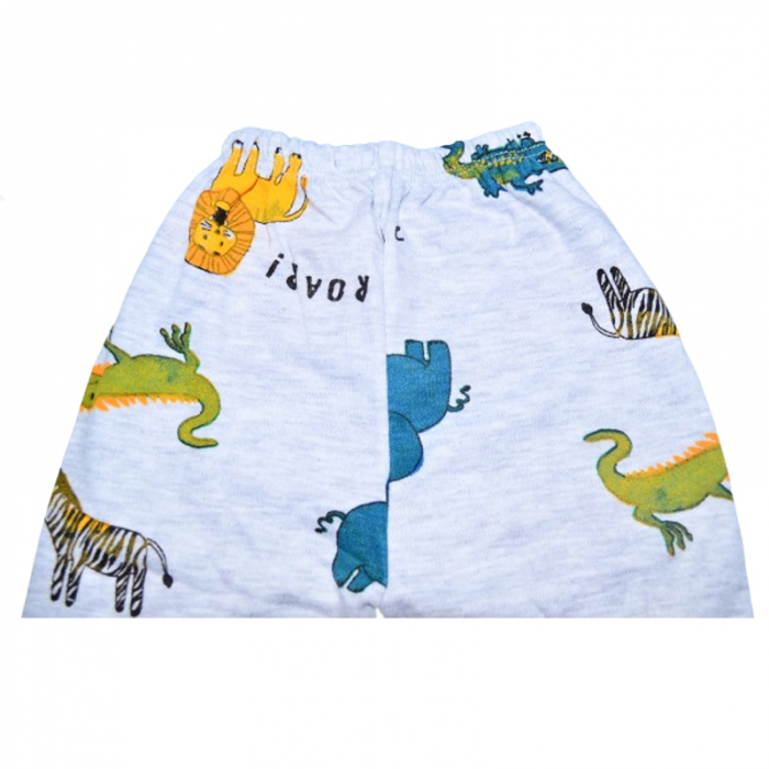 Pantaloni cu botosei pentru baieti Mini Junior 2150DB, Gri [3]