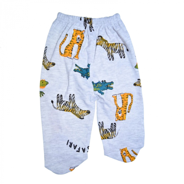 Pantaloni cu botosei pentru baieti Mini Junior 2150DB, Gri [2]