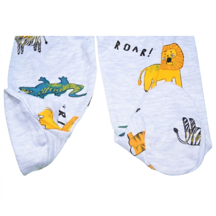 Pantaloni cu botosei pentru baieti Mini Junior 2150DB, Gri [4]