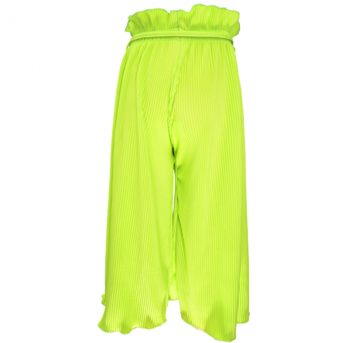 Pantaloni pentru fete 3/4 New Collection 23027V, Verde [2]