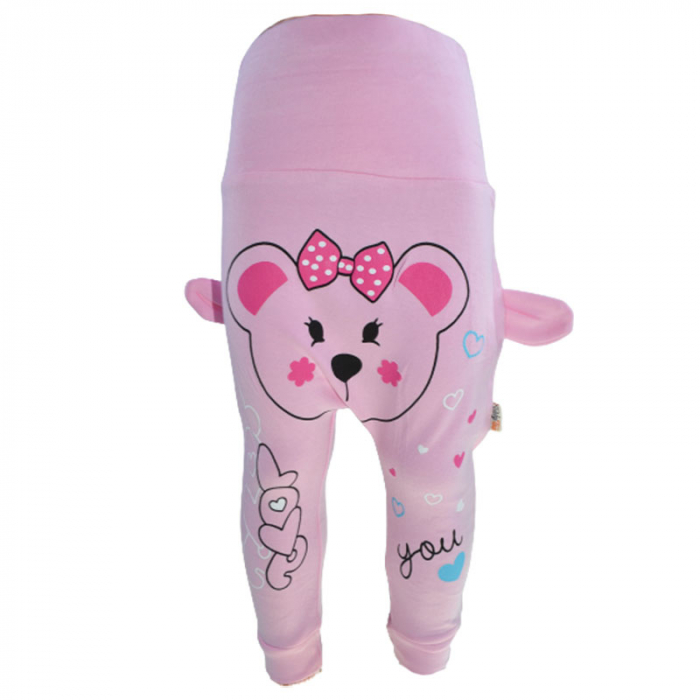 Pantaloni pentru fete BabyTaa P030823-4, Roz [1]