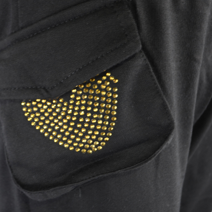 Pantaloni pentru fete Happy House FOFO-155A-116, Negru [3]