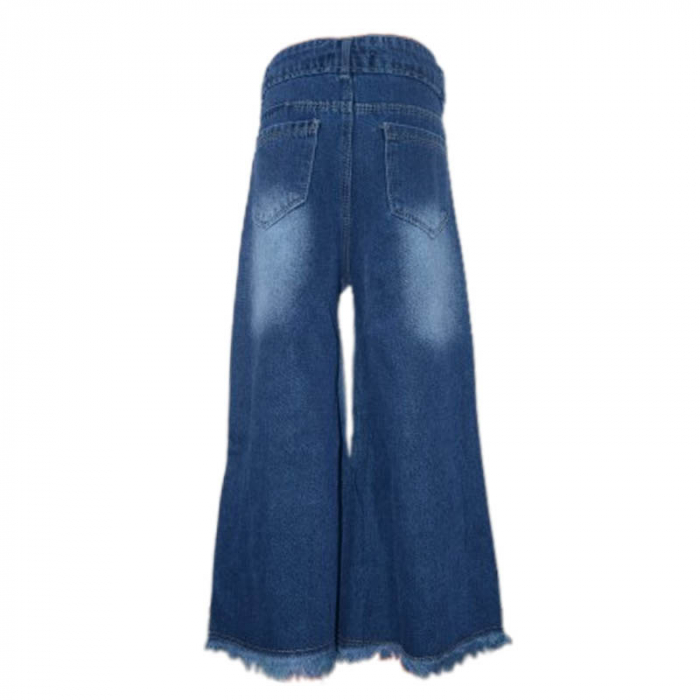 Pantaloni pentru fete LOOKS KIDS 0717, Albastru [2]