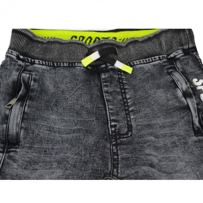 Pantaloni scurti pentru baieti Happy House HB-8132G-128, Gri [3]