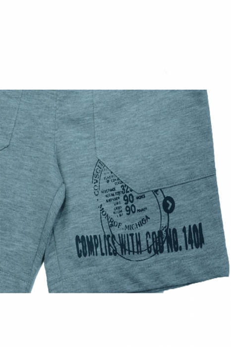 Pantaloni scurti pentru baieti Wendee DY14105-1G-98, Gri [3]