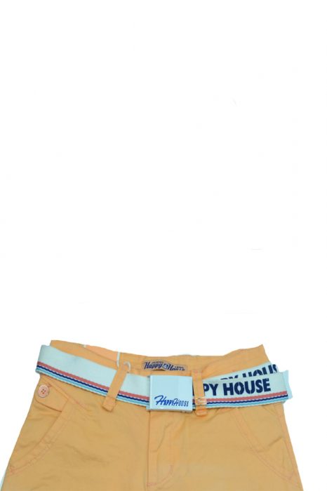 Pantaloni scurti pentru baieti Happy House CoCo-033P-128, Portocaliu [3]