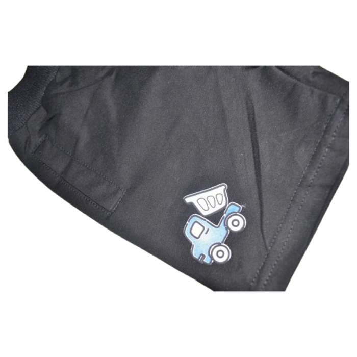 Pantaloni scurti pentru baieti, Happy House, WB3488, Negru [3]