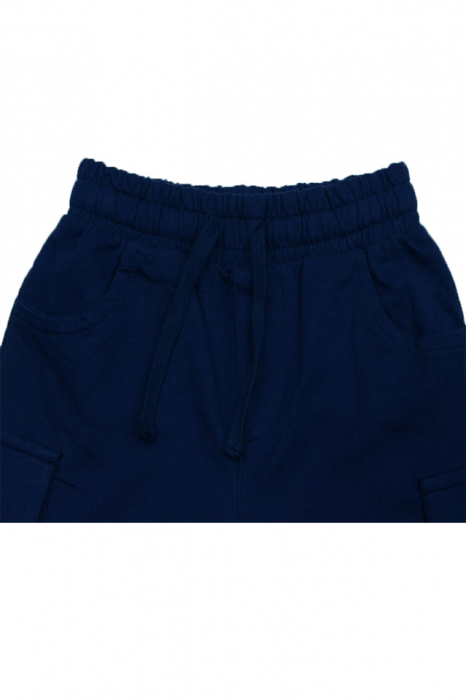 Pantaloni scurti pentru baieti Wendee DY14106-1B-98, Bleumarin [3]