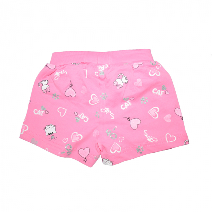 Pantaloni scurti pentru fete Happy House FOFO-170B, Roz [2]