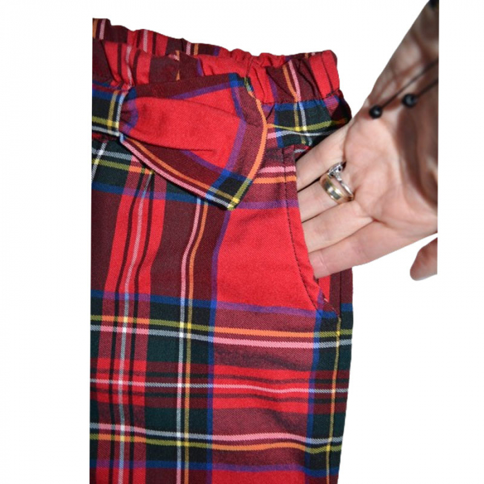 Pantaloni scurti eleganti pentru fete New Collection P91223, Rosu [3]
