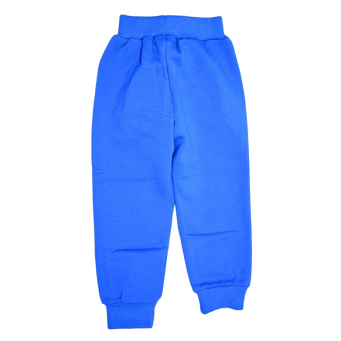 Pantaloni sport captusiti cu fleece, pentru baieti, Happy House WB-3554-3-4, Albastru [3]
