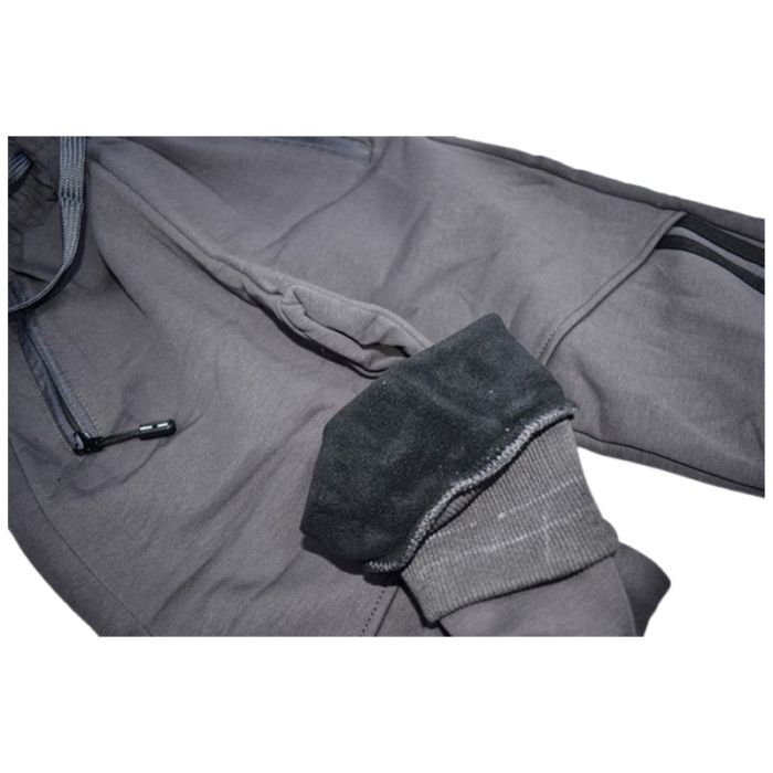 Pantaloni sport captusiti cu fleece pentru baieti, Happy House WB-3561-8, Gri [5]