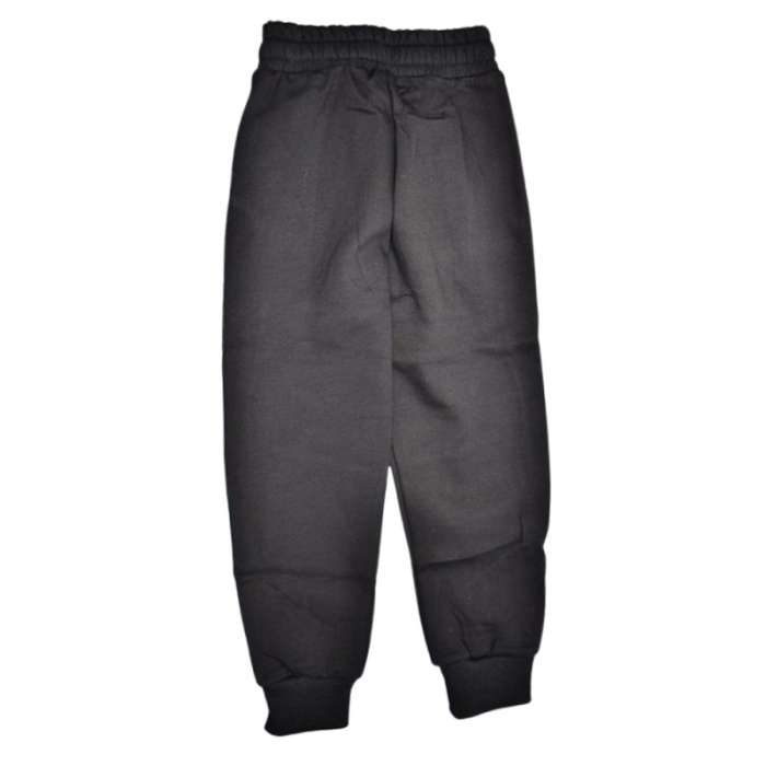 Pantaloni sport captusiti cu fleece, pentru baieti, Happy House WB-3568R-8, Negru [3]