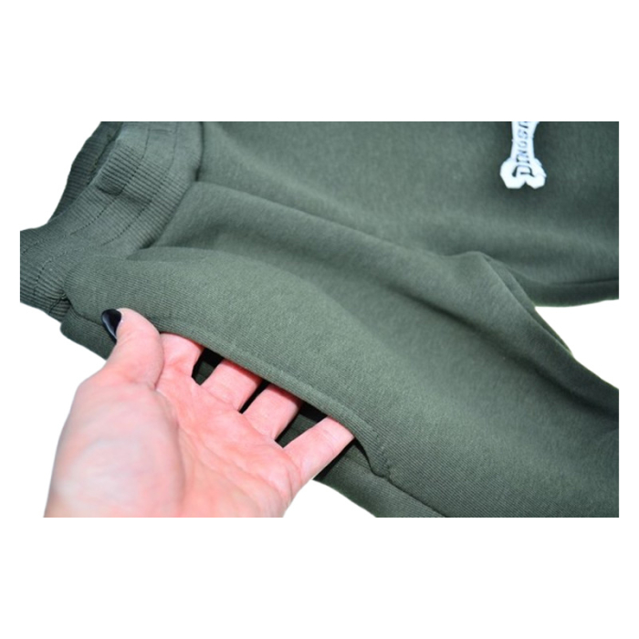 Pantaloni sport flausati pentru baieti, GT 0423V-92, Verde [4]