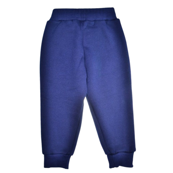 Pantaloni sport flausati pentru baieti, GT 0433B-92, Bleumarin [2]
