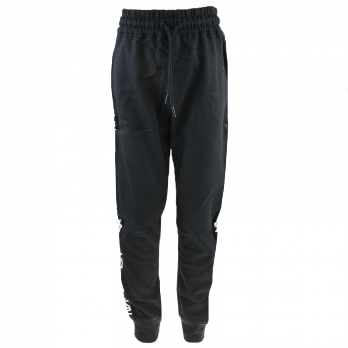 Pantaloni sport pentru baieti E Plus M NASA 11058-128-cm, Negru [1]