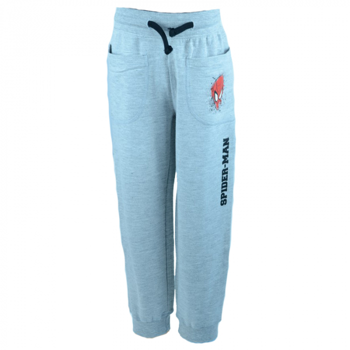 Pantaloni sport pentru baieti E Plus M Spider Man SPS5211592FTG-122-cm, Gri [1]