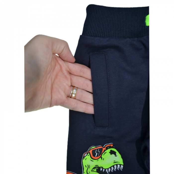 Pantaloni sport pentru baieti Happy House WB-3032, Bleumarin [3]