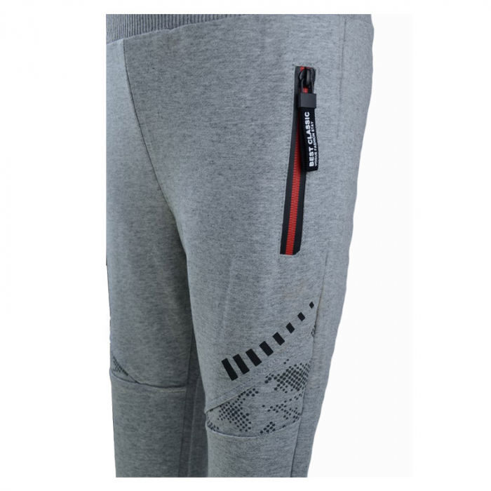 Pantaloni sport pentru baieti Happy House KK9026G-116-cm, Gri [2]