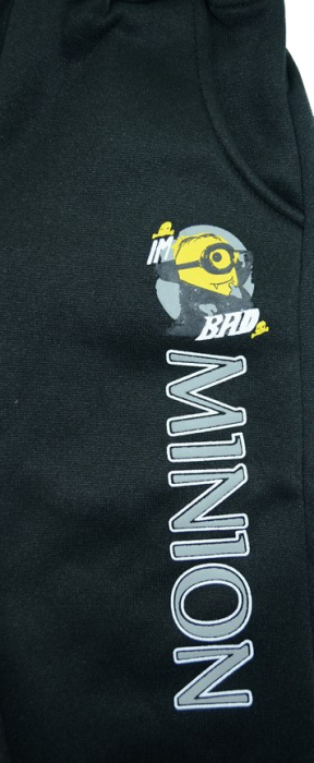 Pantaloni sport pentru baieti Sun City Minions APH1550G-98-cm, Negru [2]