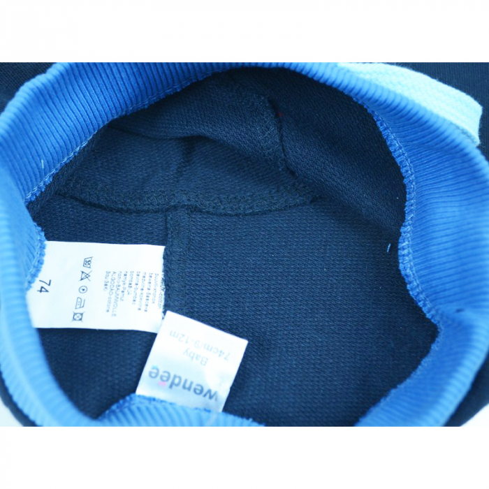 Pantaloni sport pentru baieti Wendee OK15417-0B-92-cm, Bleumarin [3]