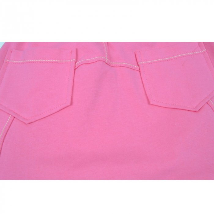 Pantaloni sport pentru fete Mini Junior PFTL1-128-cm, Roz [4]
