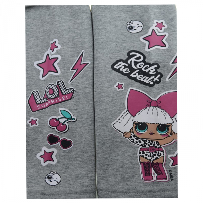 Pantaloni sport pentru fete Setino Rock The Beat 1922-9024-110-cm, Gri [2]
