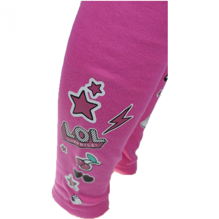 Pantaloni sport pentru fete Setino Rock The Beat 1922-9024R-110-cm, Roz [3]