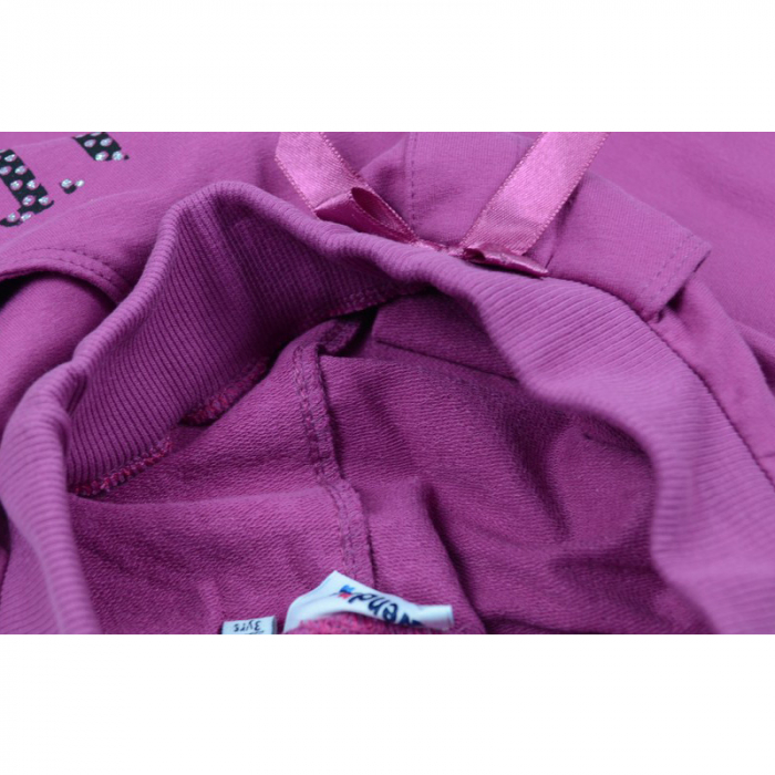 Pantaloni sport pentru fete Wendee FS16175-1-122-cm, Fucsia [2]