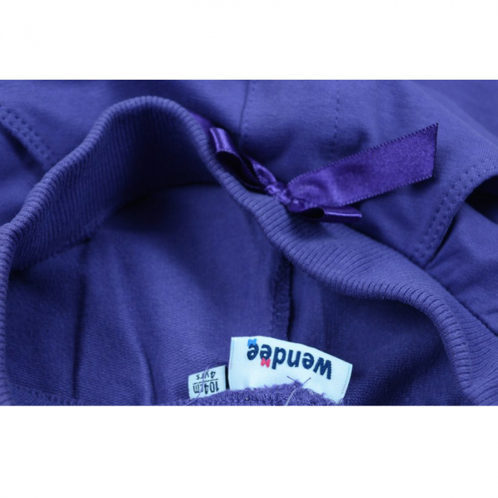 Pantaloni sport pentru fete Wendee FS16175-2M-146-cm, Mov [3]