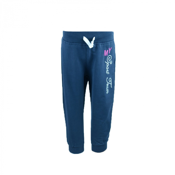 Pantaloni sport pentru fete Wendee OZ16188-1-98, Bleumarin [1]