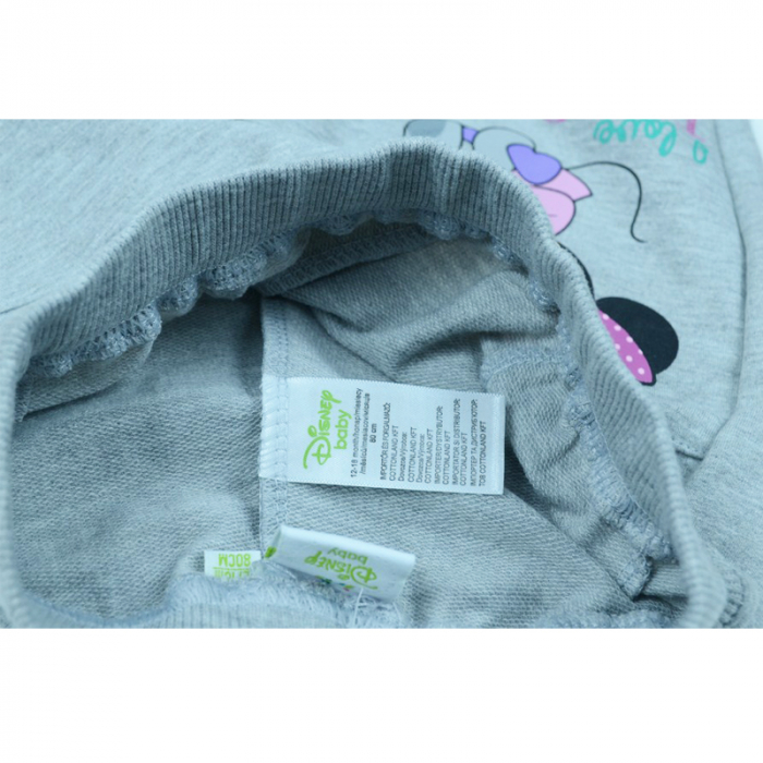 Pantaloni sport pentru fete Disney DISM-JPTR51529G-80-cm, Gri [2]