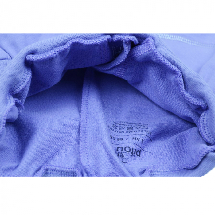 Pantaloni sport pentru fete Pifou PM-7-92-cm, Albastru [2]