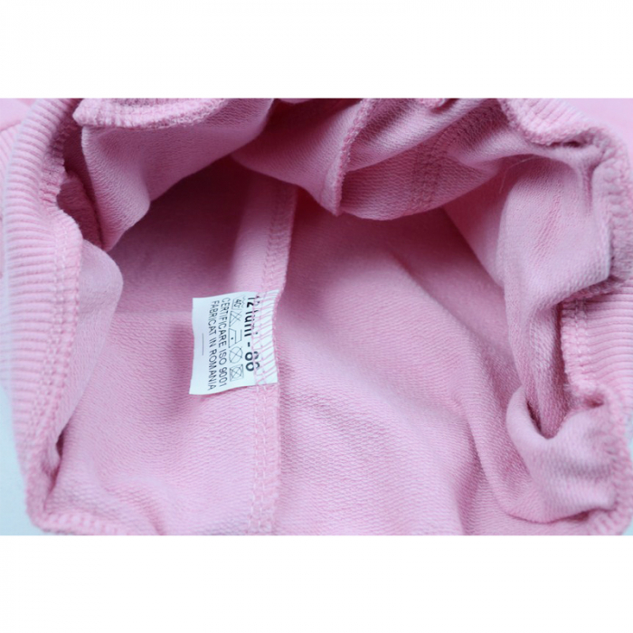 Pantaloni sport pentru fete Pifou PM7-RZ-80-cm, Roz [3]