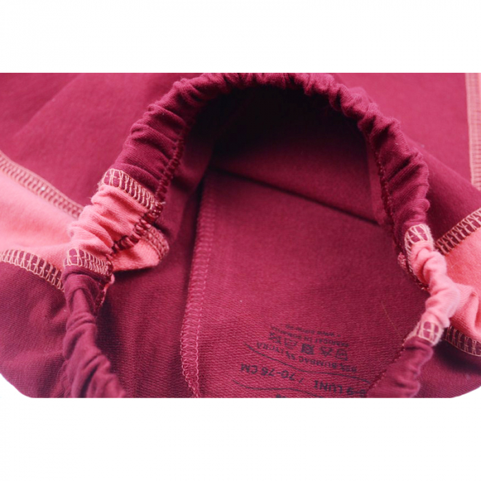 Pantaloni sport pentru fete Pifou PM9-1-74-cm, Visiniu [3]