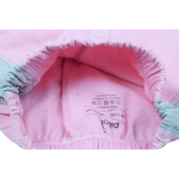 Pantaloni sport pentru fete Pifou PM9-2-74-cm, Roz [3]