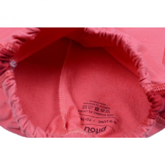 Pantaloni sport pentru fete Pifou PM9-74-cm, Coral [2]