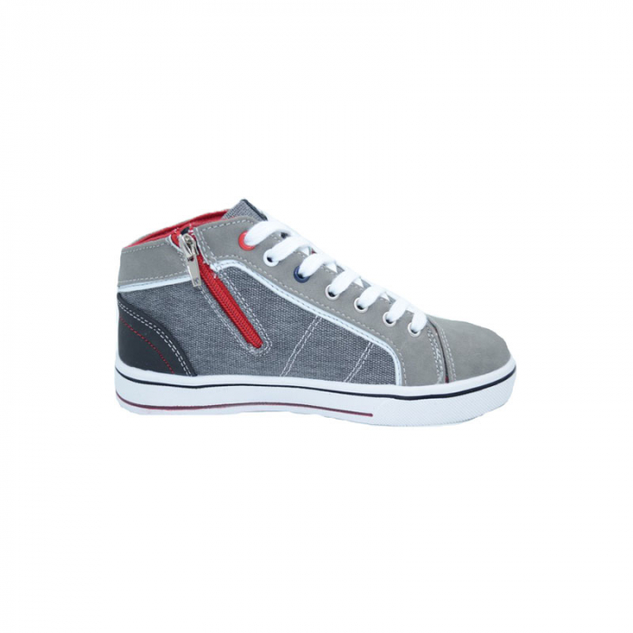 Bascheti din panza pentru baieti American Club 703027-K-32, Gri [2]