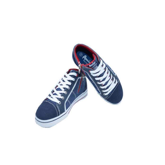 Bascheti din panza pentru baieti American Club 703027-K1-32, Bleumarin [4]
